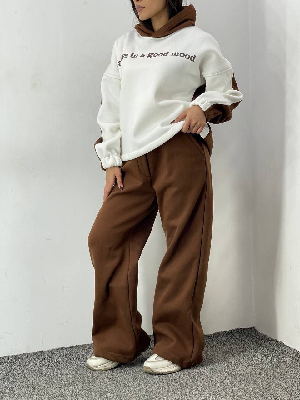 ست هودی و شلوار ترکیبی