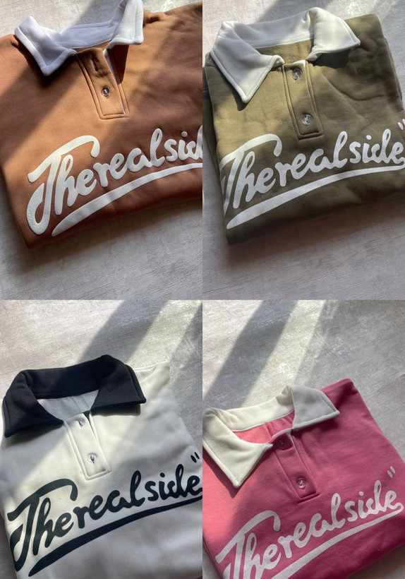 دورس یقه شکاری تکرنگ