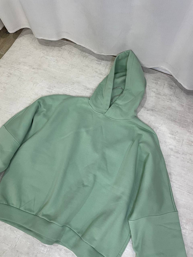 هودی اورسایز دورس سه نخ داخل پشمی